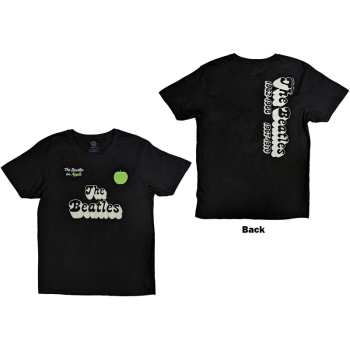 Merch The Beatles: The Beatles Unisex T-shirt: 70s Logo & Years (back Print) (xx-large) XXL