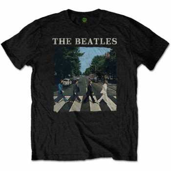 Merch The Beatles: Tričko Abbey Road & Logo The Beatles  XXL