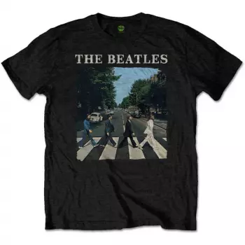 Tričko Abbey Road & Logo The Beatles 