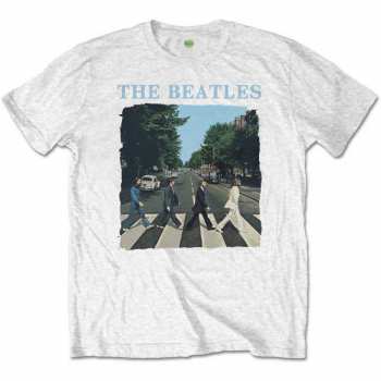 Merch The Beatles: Tričko Abbey Road & Logo The Beatles  S