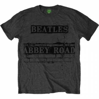 Merch The Beatles: Tričko Abbey Road Sign  S