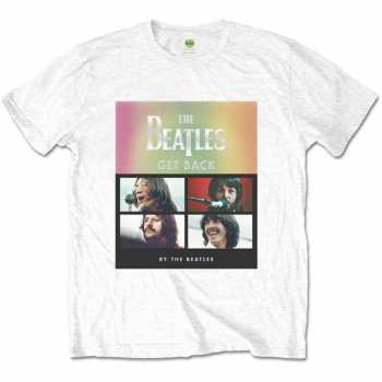 Merch The Beatles: Tričko Album Faces Gradient  XL