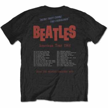 Merch The Beatles: Tričko American Tour 1964  XL