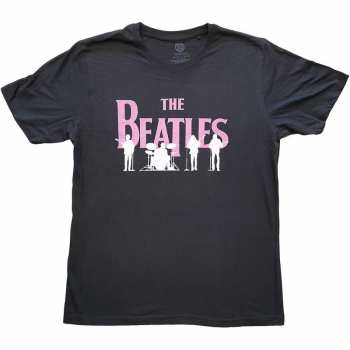 Merch The Beatles: Tričko Band Silhouettes  M