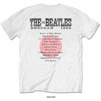 Merch The Beatles: Tričko Budokan Set List  XL