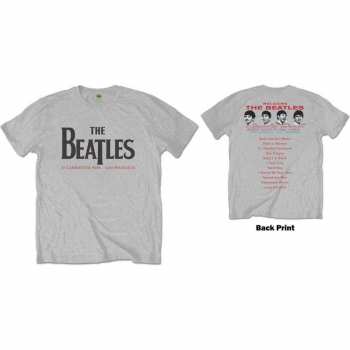 Merch The Beatles: The Beatles Unisex T-shirt: Candlestick Park (back Print) (x-large) XL