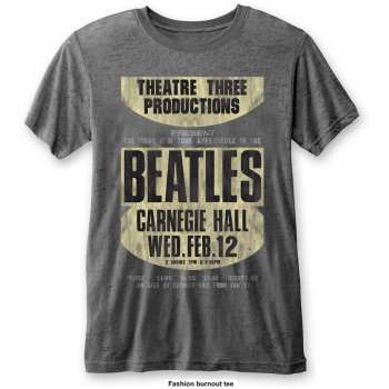 Merch The Beatles: Tričko Carnegie Hall  XXL