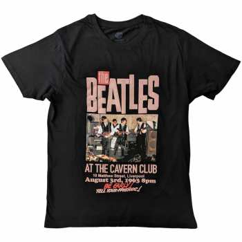 Merch The Beatles: The Beatles Unisex T-shirt: Cavern (large) L