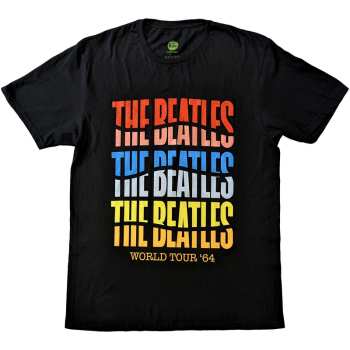 Merch The Beatles: The Beatles Unisex T-shirt: Colour Wave (small) S