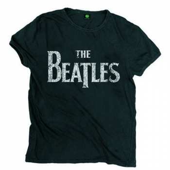 Merch The Beatles: Tričko Drop T Logo The Beatles Vintage  M