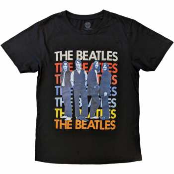 Merch The Beatles: The Beatles Unisex T-shirt: Iconic Multicolour (small) S