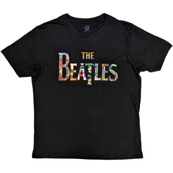 Merch The Beatles: The Beatles Unisex T-shirt: Logo Treatment (medium) M