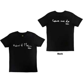 Merch The Beatles: The Beatles Unisex T-shirt: Now & Then (back Print) (small) S