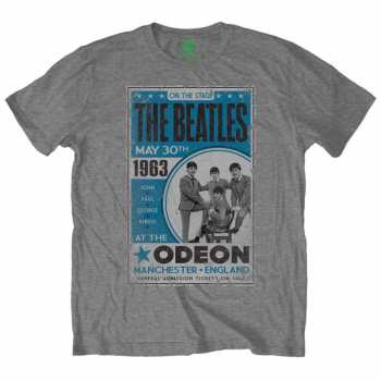 Merch The Beatles: Tričko Odeon Plakát  XXL
