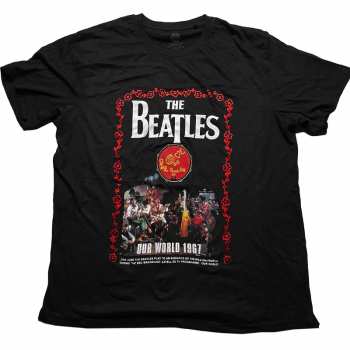 Merch The Beatles: The Beatles Unisex T-shirt: Our World 1967 (small) S