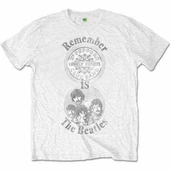 Merch The Beatles: Tričko Remember  XL