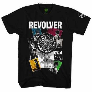 Merch The Beatles: The Beatles Unisex T-shirt: Revolver Montage (medium) M