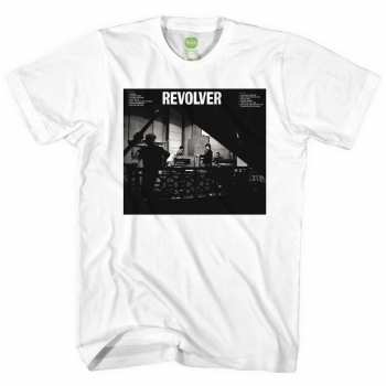 Merch The Beatles: The Beatles Unisex T-shirt: Revolver Studio (medium) M