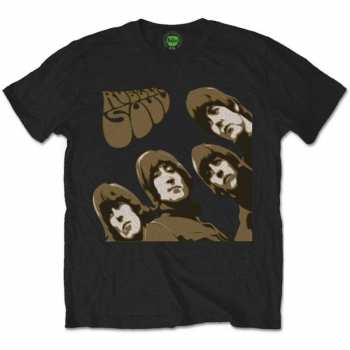 Merch The Beatles: The Beatles Unisex T-shirt: Rubber Soul Sketch (x-large) XL