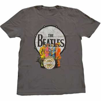 Merch The Beatles: Tričko Sgt Pepper & Drum   M
