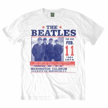 Merch The Beatles: Tričko Washington Coliseum 