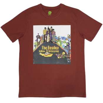 Merch The Beatles: The Beatles Unisex T-shirt: Yellow Submarine Album Cover (small) S