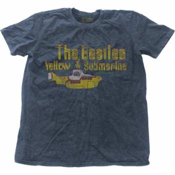 Merch The Beatles: Tričko Yellow Submarine Nothing Is Real  L
