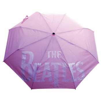 Merch The Beatles: Umbrella Drop T Logo The Beatles With Retractable Fitting
