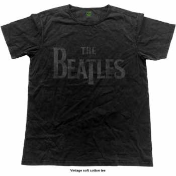 Merch The Beatles: Vintage Tričko Logo The Beatles  S