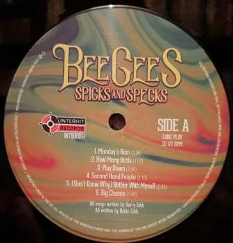 LP Bee Gees: Spicks And Specks 535122