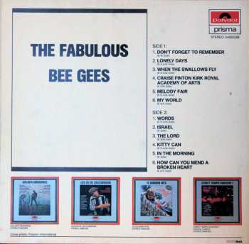 LP Bee Gees: The Fabulous Bee Gees