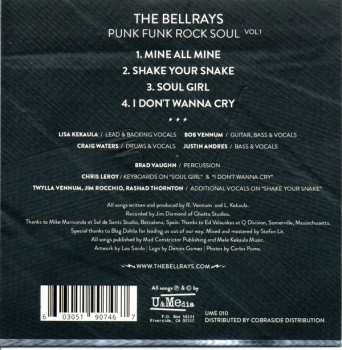 CD The Bellrays: Punk Funk Rock Soul Vol. 1 520668