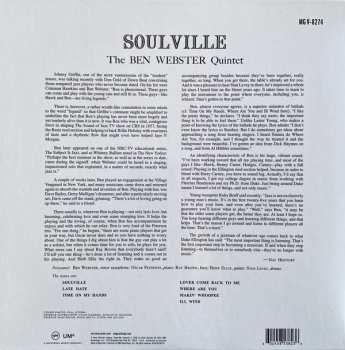 LP The Ben Webster Quintet: Soulville 534472