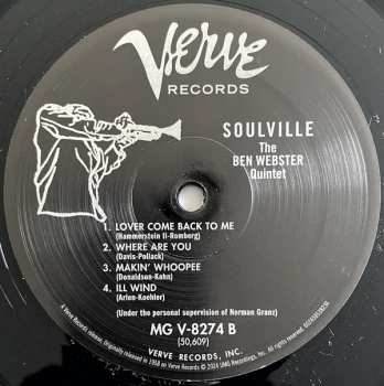 LP The Ben Webster Quintet: Soulville 534472