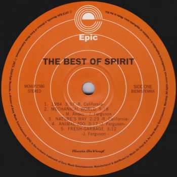 LP Spirit: The Best Of Spirit 4428