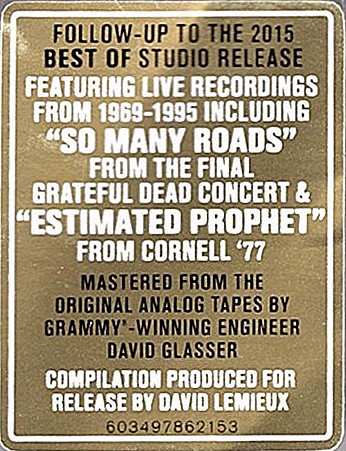 2CD The Grateful Dead: The Best Of The Grateful Dead Live 4383