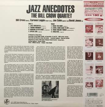 LP Bill Crow Quartet: Jazz Anecdotes LTD 412213
