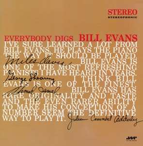 LP The Bill Evans Trio: Everybody Digs Bill Evans 89742