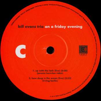 2LP The Bill Evans Trio: On A Friday Evening 396051
