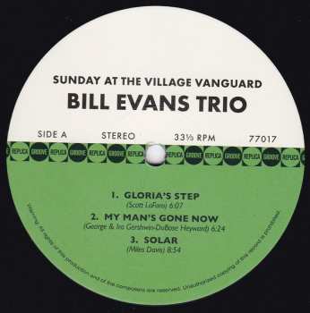 LP/CD The Bill Evans Trio: Sunday At The Village Vanguard 84318