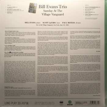 LP The Bill Evans Trio: Sunday At The Village Vanguard LTD | CLR 107183