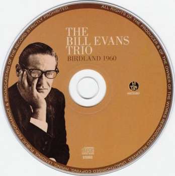 CD The Bill Evans Trio: Birdland 1960 232082