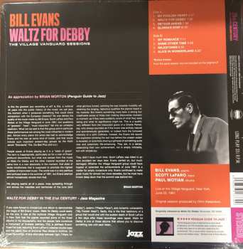 LP The Bill Evans Trio: Waltz For Debby: The Village Vanguard Sessions LTD | CLR 75614