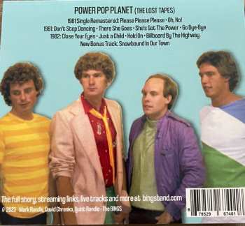 CD The Bings: Power Pop Planet (The Lost Tapes) 538805