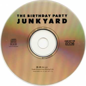CD The Birthday Party: Junkyard 18773
