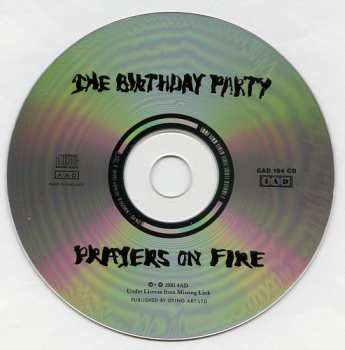 CD The Birthday Party: Prayers On Fire 384349