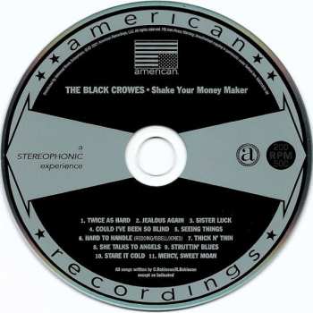 3CD The Black Crowes: Shake Your Money Maker DLX 510886