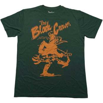 Merch The Black Crowes: The Black Crowes Unisex T-shirt: Crowe Guitar (medium) M