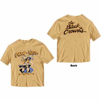 Merch The Black Crowes: The Black Crowes Unisex T-shirt: Crowe Mafia (back Print) (small) S