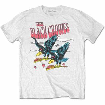 Merch The Black Crowes: Tričko Flying Crowes  XL